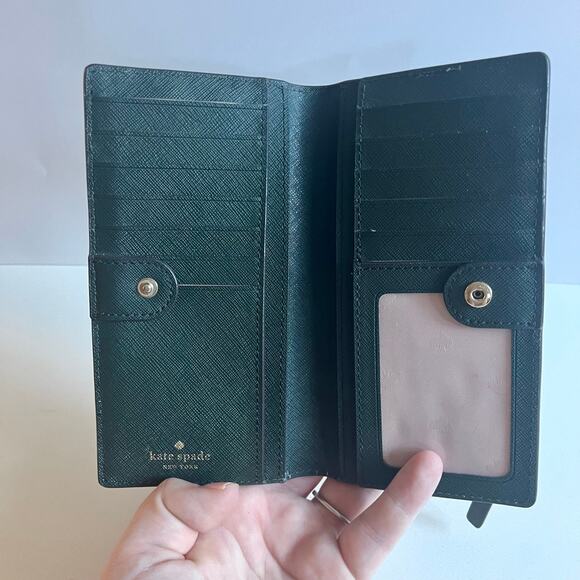 KATE SPADE Hunter Green Wallet - Picture 3 of 5